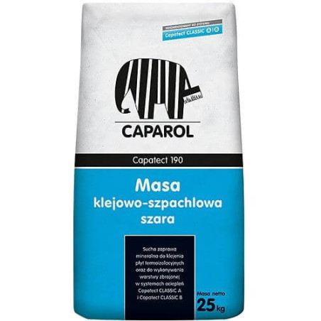 Masa Klejowo Szpachlowa Capatect 190 Szara 25KG Caparol