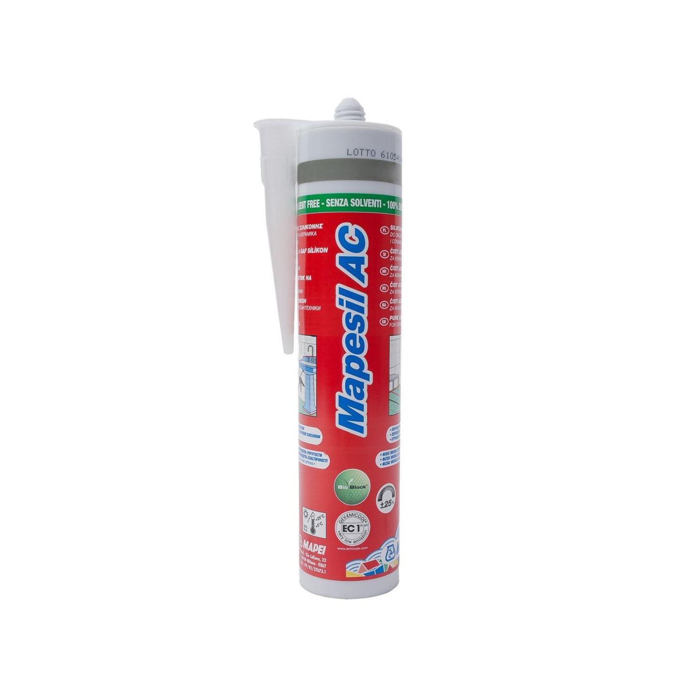 Silikon Mapesil AC 187 Len 310 Ml Mapei Silikon Mapesil AC 187 Len 310 Ml Mapei