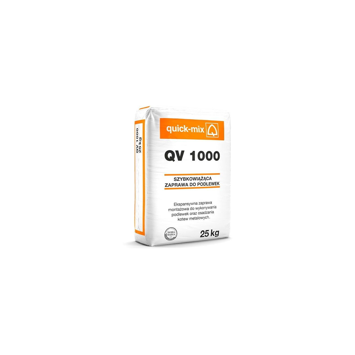 Zaprawa Szybkowiążąca Do Podlewek 25kg QV 1000 Quick Mix Zaprawa Szybkowiążąca Do Podlewek 25kg QV 1000 Quick Mix