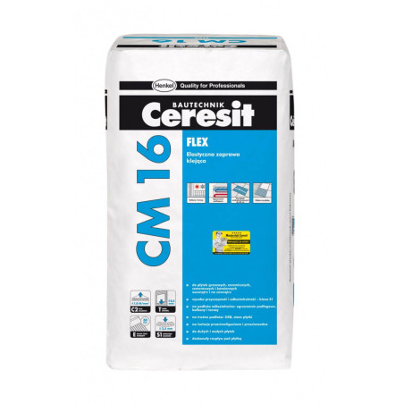 Klej elastyczny FLEX CM 16 25kg Ceresit