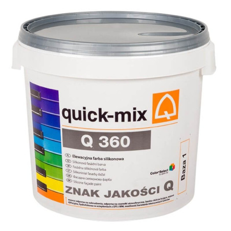 Farba Elewacyjna Silikonowa Q 360 Baza 1 5L Quick Mix