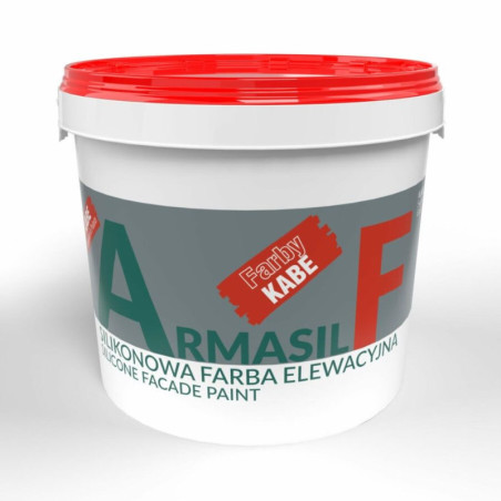 Farba Silikonowa Armasil F Baza A Biała 10L Kabe