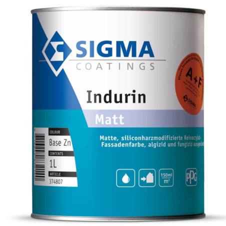 Farba Silikonowa Indurin Baza Zn 925 Ml Sigma Coatings