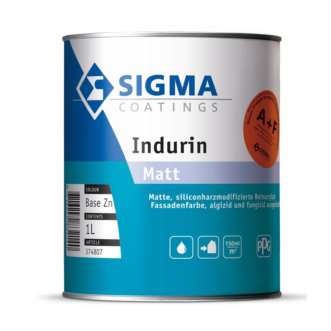 Farba Silikonowa Indurin Baza Ln 4,62L Sigma Coatings Farba Silikonowa Indurin Baza Ln 4,62L Sigma Coatings