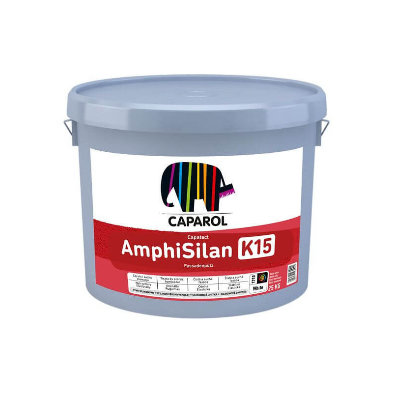 Tynk Amphisilan-Fassadenputz K15 25 Kg 1,5Mm Biały Caparol Tynk Amphisilan-Fassadenputz K15 25 Kg 1,5Mm Biały Caparol