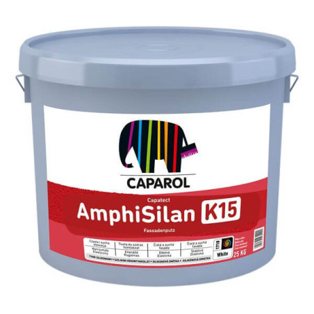 Tynk Amphisilan-Fassadenputz K15 25 Kg 1,5Mm Biały Caparol