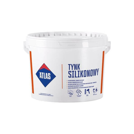 Baza Tynku Silikonowego N15 Biała 25 Kg Atlas