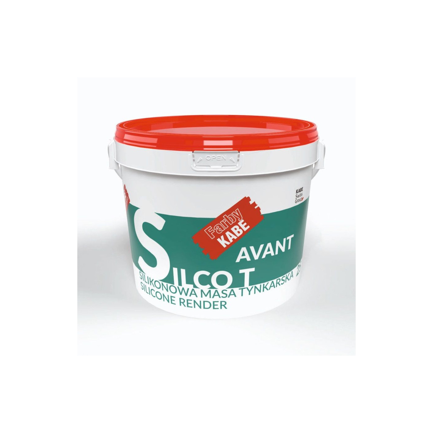 Tynk Silikonowy Silco T Avant 1,5 Mm Biały Baza A 25Kg Kabe Tynk Silikonowy Silco T Avant 1,5 Mm Biały Baza A 25Kg Kabe