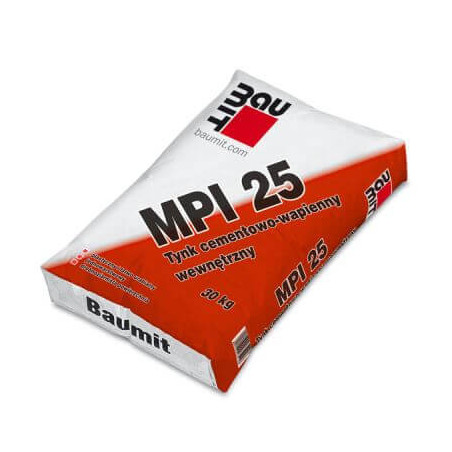 Tynk Cementowo Wapienny Maszynowy Mpi 25 30Kg Baumit