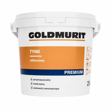 Tynk Silikonowy Premium Baranek 1,5Mm Baza 3 25Kg