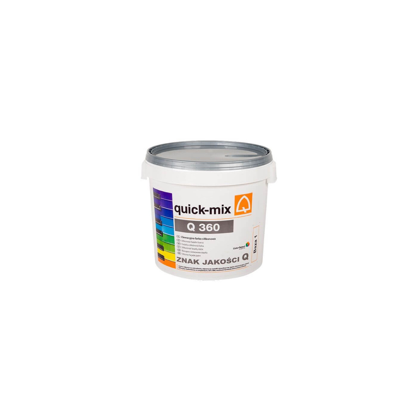 Farba Elewacyjna Silikonowa Baza 1 15L Quick Mix Farba Elewacyjna Silikonowa Baza 1 15L Quick Mix
