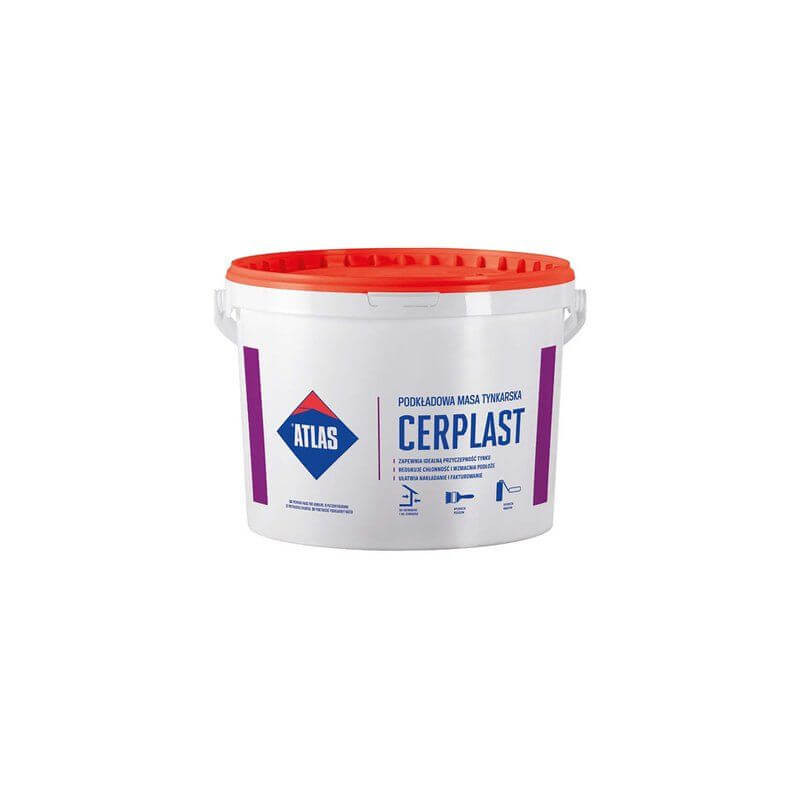 Masa Tynkarska Cerplast Biały 10 Kg Atlas Masa Tynkarska Cerplast Biały 10 Kg Atlas