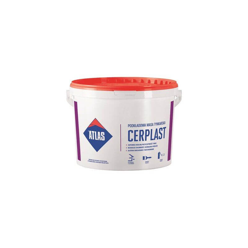 Masa Tynkarska Biała Cerplast 15 Kg Atlas Masa Tynkarska Biała Cerplast 15 Kg Atlas