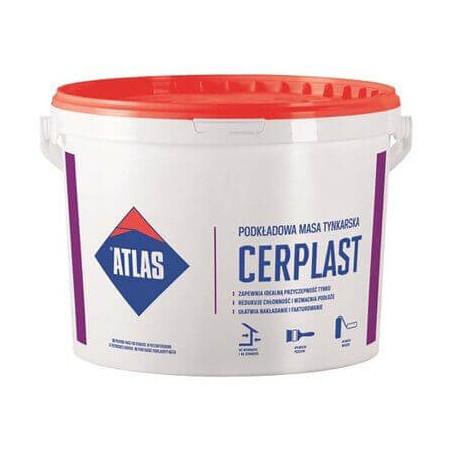 Masa Tynkarska Biała Cerplast 15 Kg Atlas