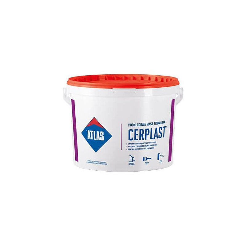 Masa Tynkarska Cerplast Biała 25 Kg Atlas Masa Tynkarska Cerplast Biała 25 Kg Atlas