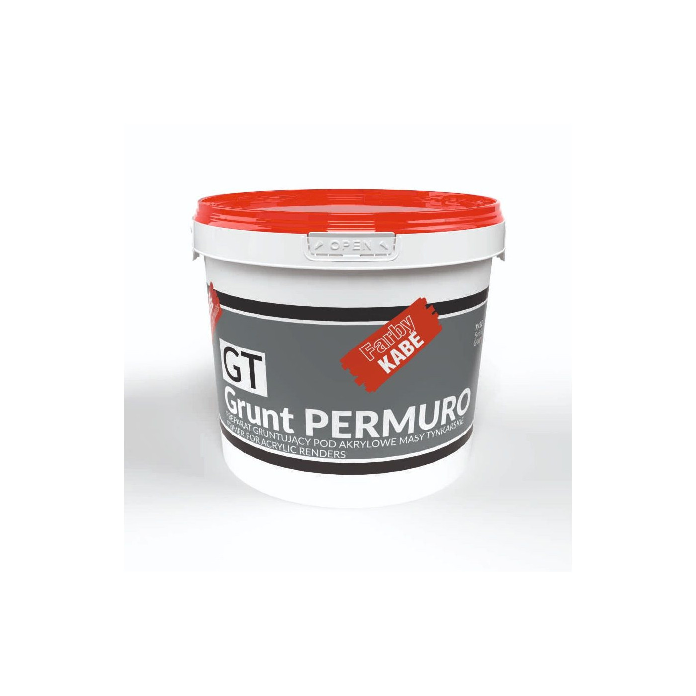 Preparat Gruntujący Permuro Pod Akrylowe Masy Tynkarskie 10L Kabe Preparat Gruntujący Permuro Pod Akrylowe Masy Tynkarskie 10L Kabe