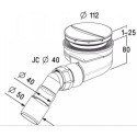 Syfon Brodzikowy Turboflow TB90P Radaway Syfon Brodzikowy Turboflow TB90P Radaway