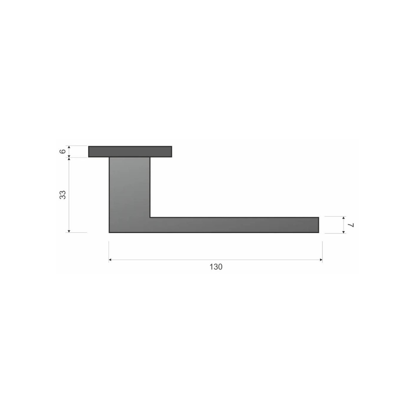 Klamka Cavo Fit KVO B00 Czarna Infinity Line Klamka Cavo Fit KVO B00 Czarna Infinity Line