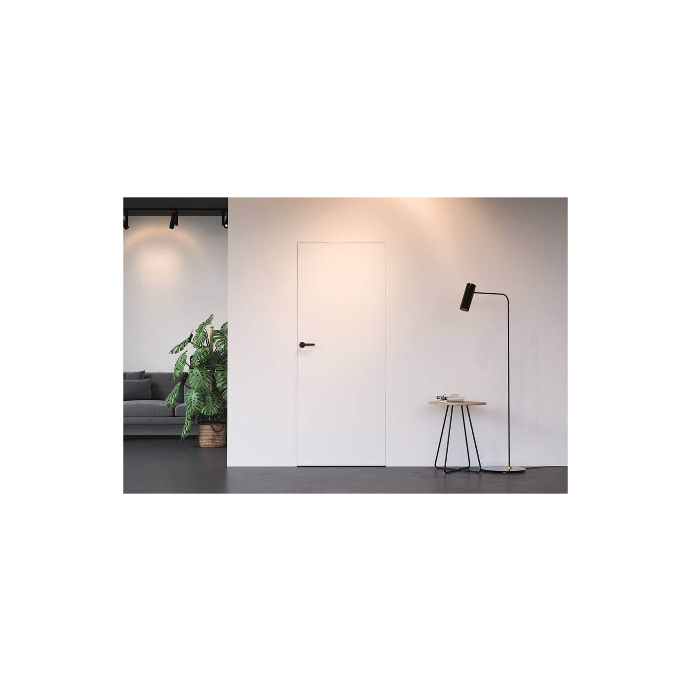 Drzwi Łazienkowe Hide 1.1 Lewe 70 Bezprzylgowe Porta Drzwi Łazienkowe Hide 1.1 Lewe 70 Bezprzylgowe Porta