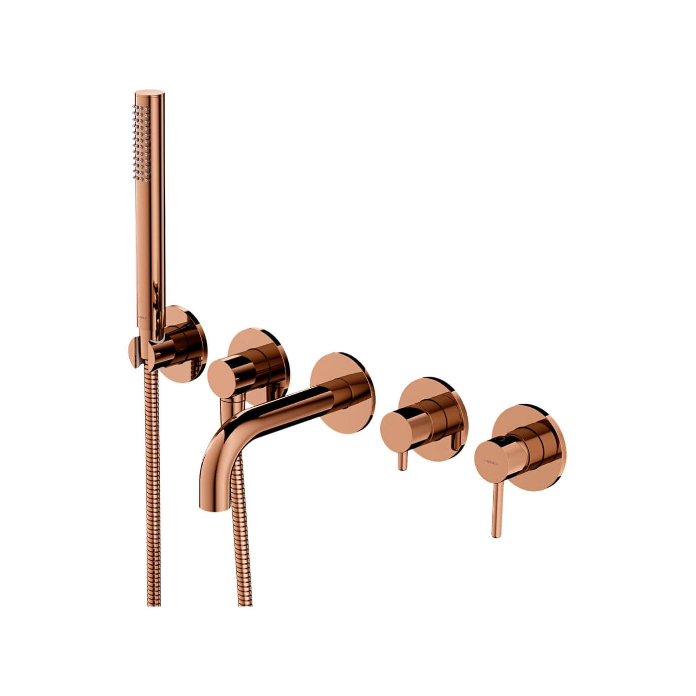 Bateria Wannowa 5-Otworowa Podtynkowa Y Miedź Y1237-1SCP Omnires Bateria Wannowa 5-Otworowa Podtynkowa Y Miedź Y1237-1SCP Omnires