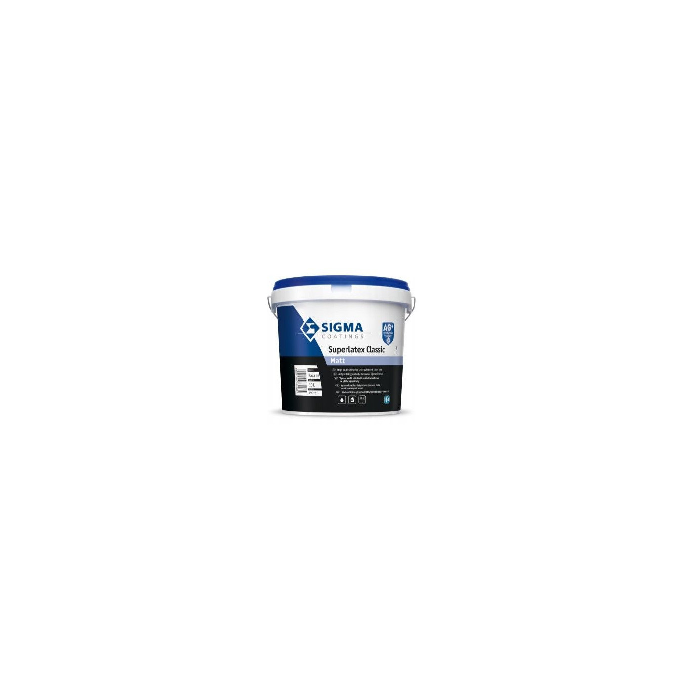 Farba Superlatex Classic mat 10L Baza ZN Sigma Coatings Farba Superlatex Classic mat 10L Baza ZN Sigma Coatings