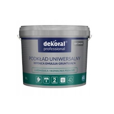 Podkład Uniwersalny Professional 10L Biały Dekoral