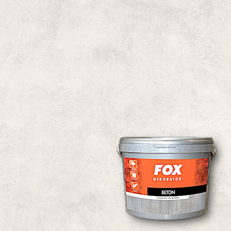 Tynk Dekoracyjny Beton 5Kg Fox Tynk Dekoracyjny Beton 5Kg Fox