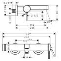 Bateria Wannowa Finoris Chrom 76420000 Hansgrohe Bateria Wannowa Finoris Chrom 76420000 Hansgrohe