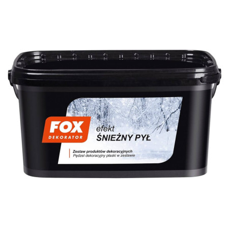 Farba Dekoracyjna Efekt Śnieżny Pył na 5 m2 Fox