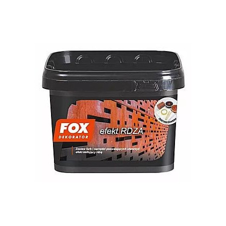 Farba Dekoracyjna Efekt Rdzy na 10 m2 Fox