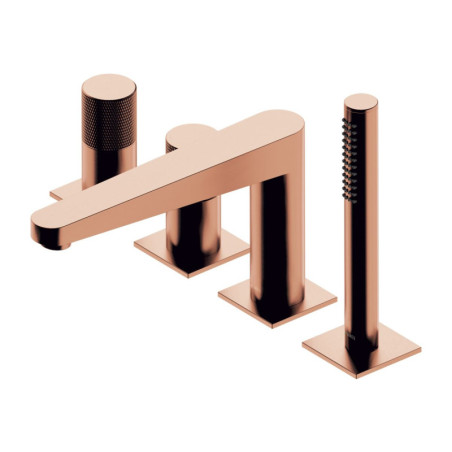 Bateria Wannowa Contour Miedź Szczotkowana CT8032CPB Omnires