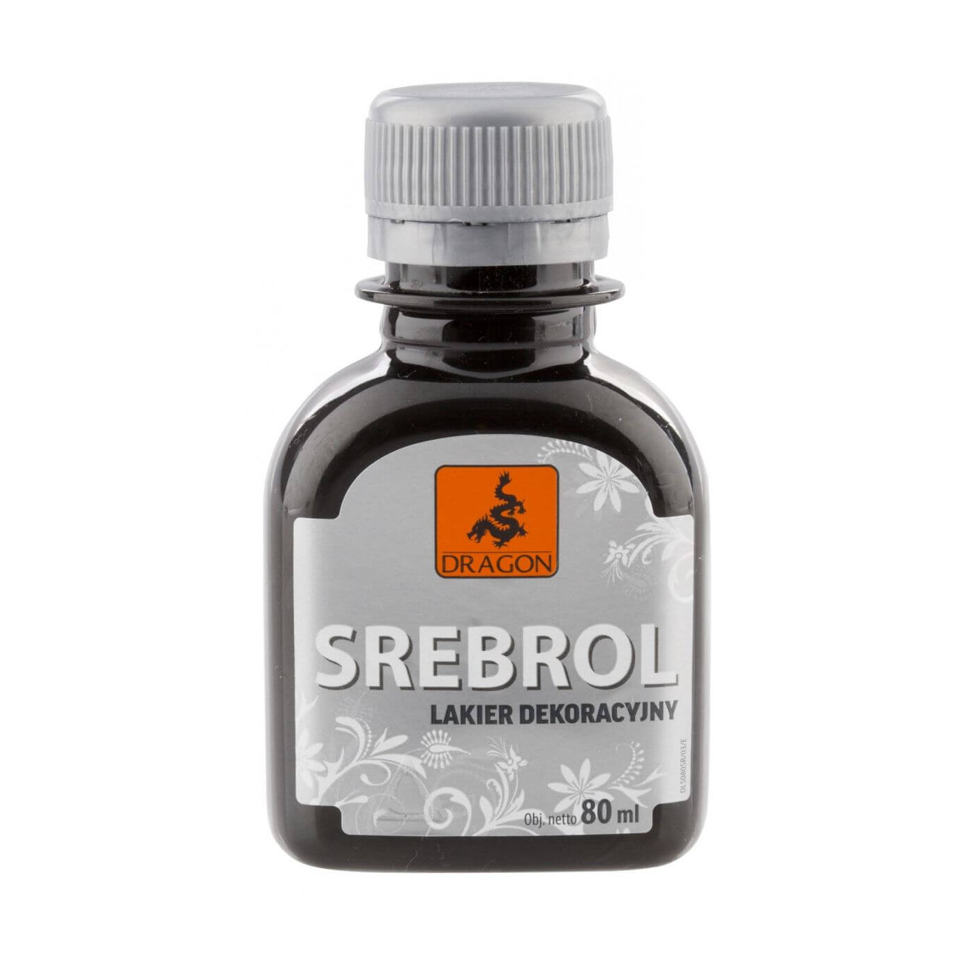 Lakier Dekoracyjny Srebrol 80 ml Dragon Lakier Dekoracyjny Srebrol 80 ml Dragon