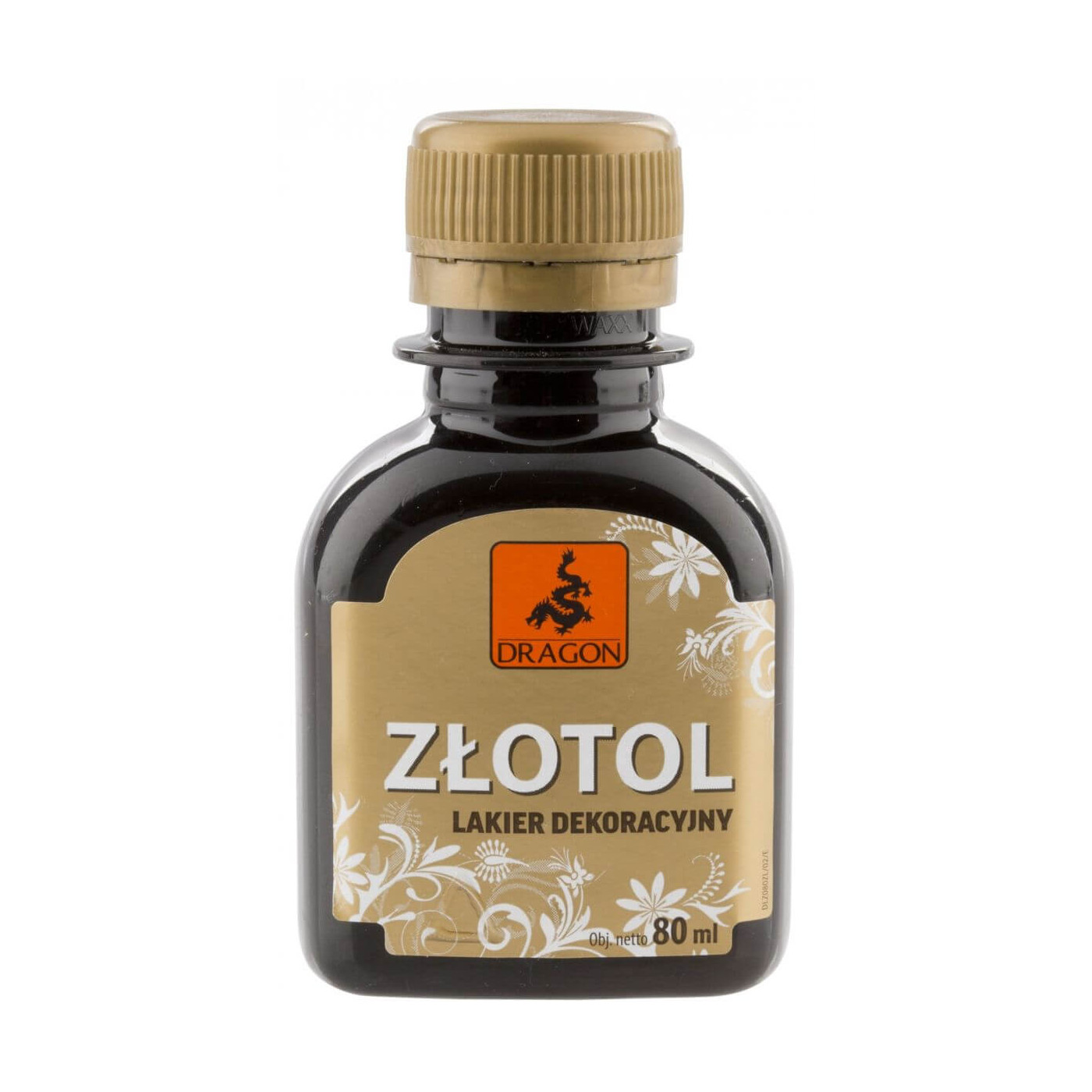 Lakier Dekoracyjny Złotol 80 ml Dragon Lakier Dekoracyjny Złotol 80 ml Dragon