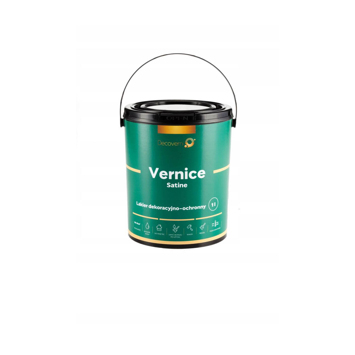 Lakier Dekoracyjny Vernice Satine 1L Decoverni Lakier Dekoracyjny Vernice Satine 1L Decoverni