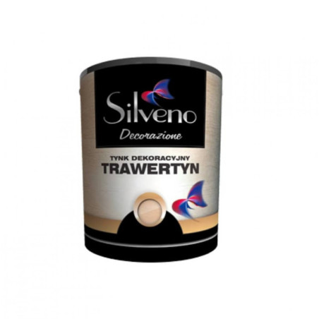 Tynk Dekoracyjny Trawertyn 8kg Silveno