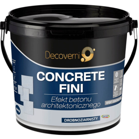 Tynk Dekoracyjny Concrete Fini Beton 5 kg Decoverni