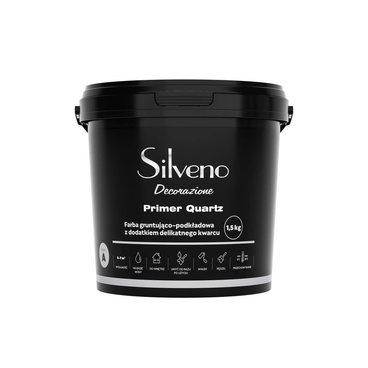 Farba Primer Quartz 1,5kg Silveno Farba Primer Quartz 1,5kg Silveno