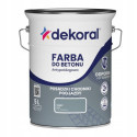 Farba Do Betonu Akrylit B Szary 5L Dekoral Farba Do Betonu Akrylit B Szary 5L Dekoral