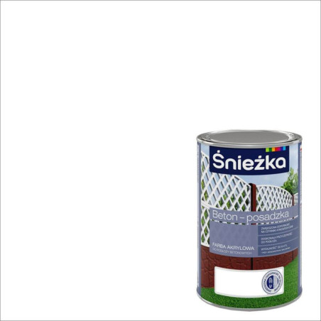 Farba Beton-Posadzka 5L Biały Śnieżka