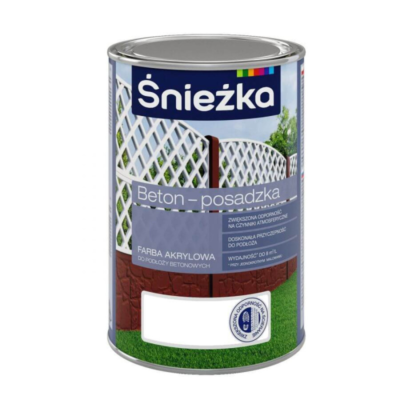 Farba Beton-Posadzka 5L Biały Śnieżka Farba Beton-Posadzka 5L Biały Śnieżka
