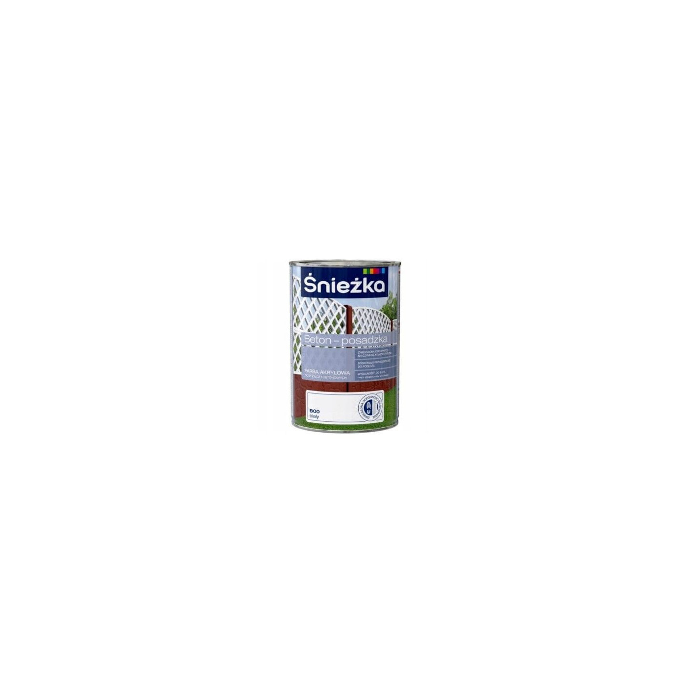Farba Beton-Posadzka 0.8 L Biały Śnieżka Farba Beton-Posadzka 0.8 L Biały Śnieżka