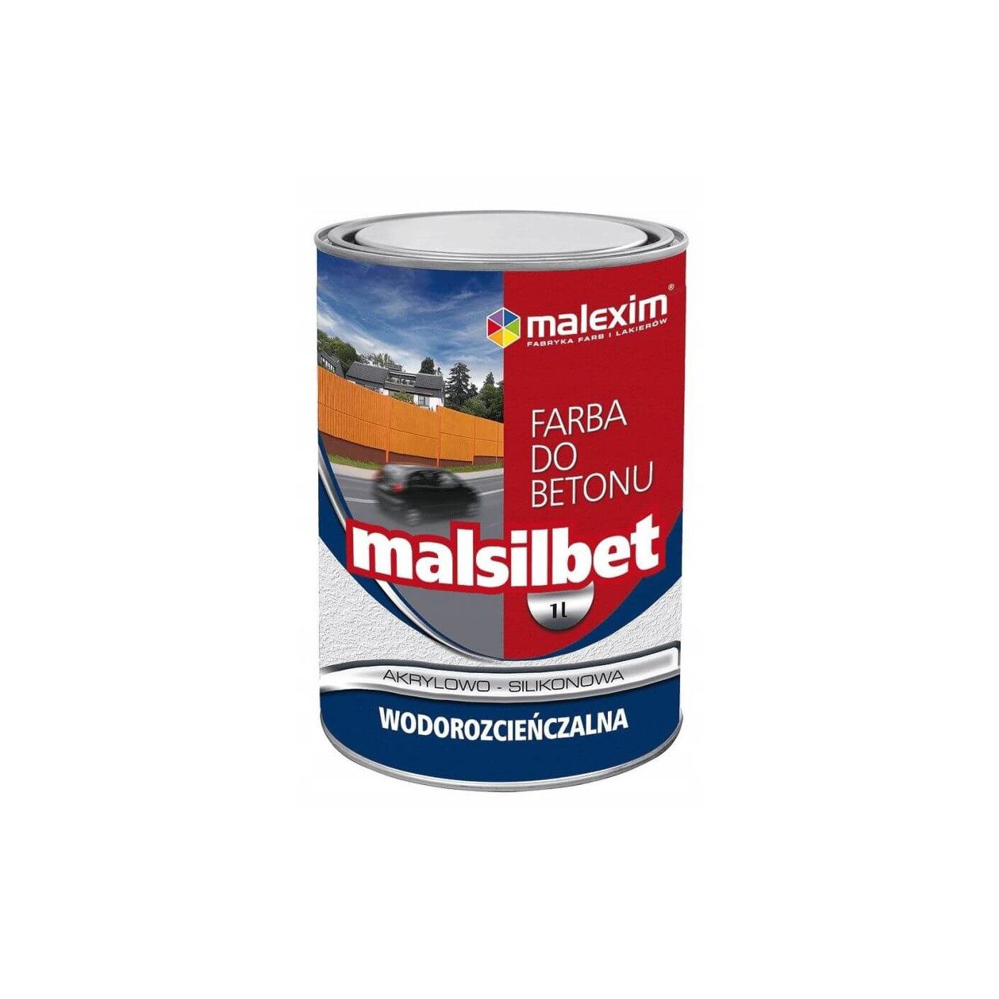 Farba Do Betonu Malsilbet 0,7L Biały Malexim Farba Do Betonu Malsilbet 0,7L Biały Malexim