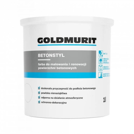 Farba Do Betonu Betonstyl Wiśniowy 1l Goldmurit