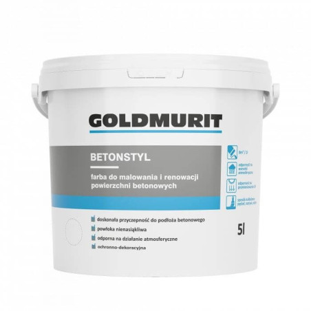 Farba Do Betonu Betonstyl Wiśniowy 5l Goldmurit