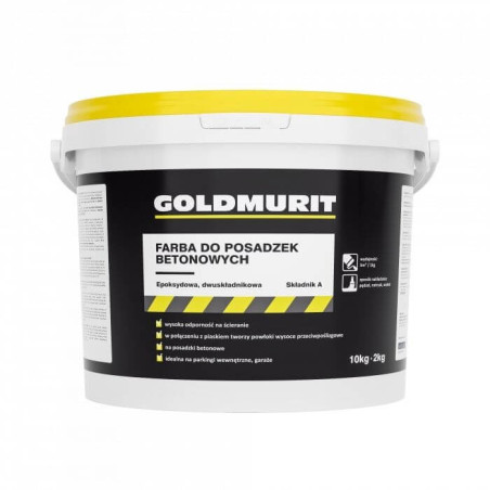 Farba Do Posadzek Betonowych Zielony Zbliżony Do Ral 6017 10kgA+2kgB Goldmurit