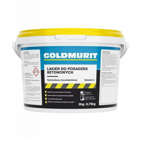 Lakier Do Posadzek Betonowych 2kg A+ 0.75kg B Goldmurit