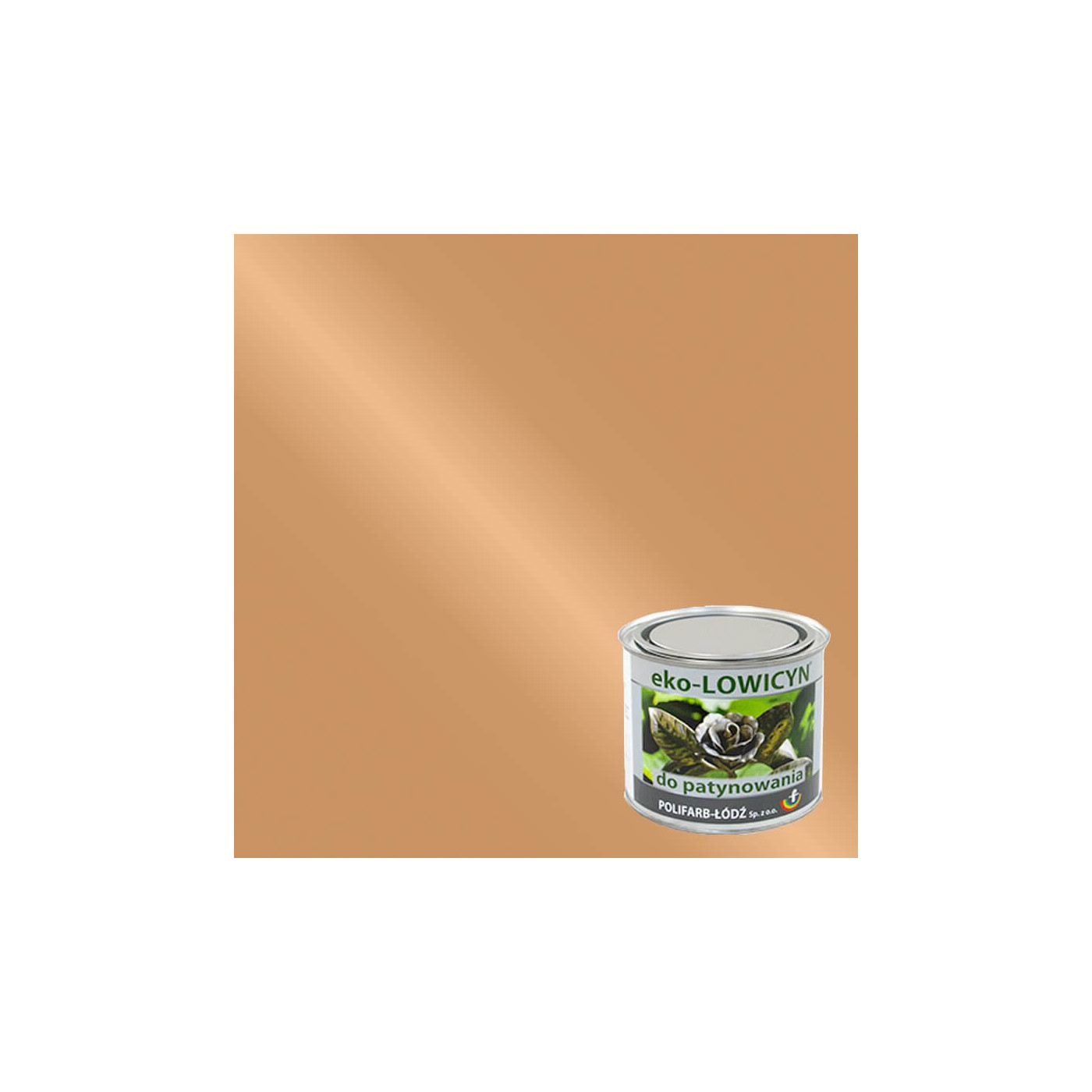 Farba Eko Lowicyn Do Patynowania Miedziana 0,4L Polifarb Łódź Farba Eko Lowicyn Do Patynowania Miedziana 0,4L Polifarb Łódź