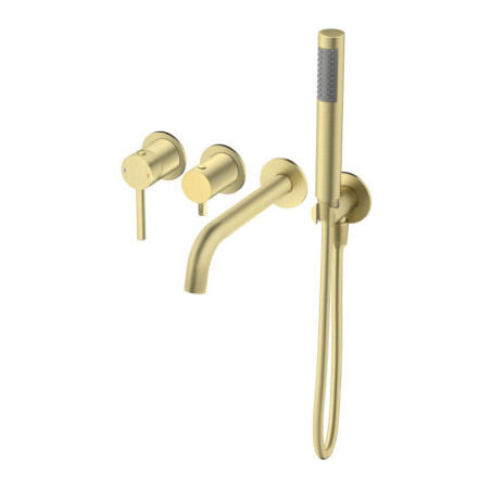 Bateria Wannowa Fly Złoty Szczotkowany 03032GN Emporia