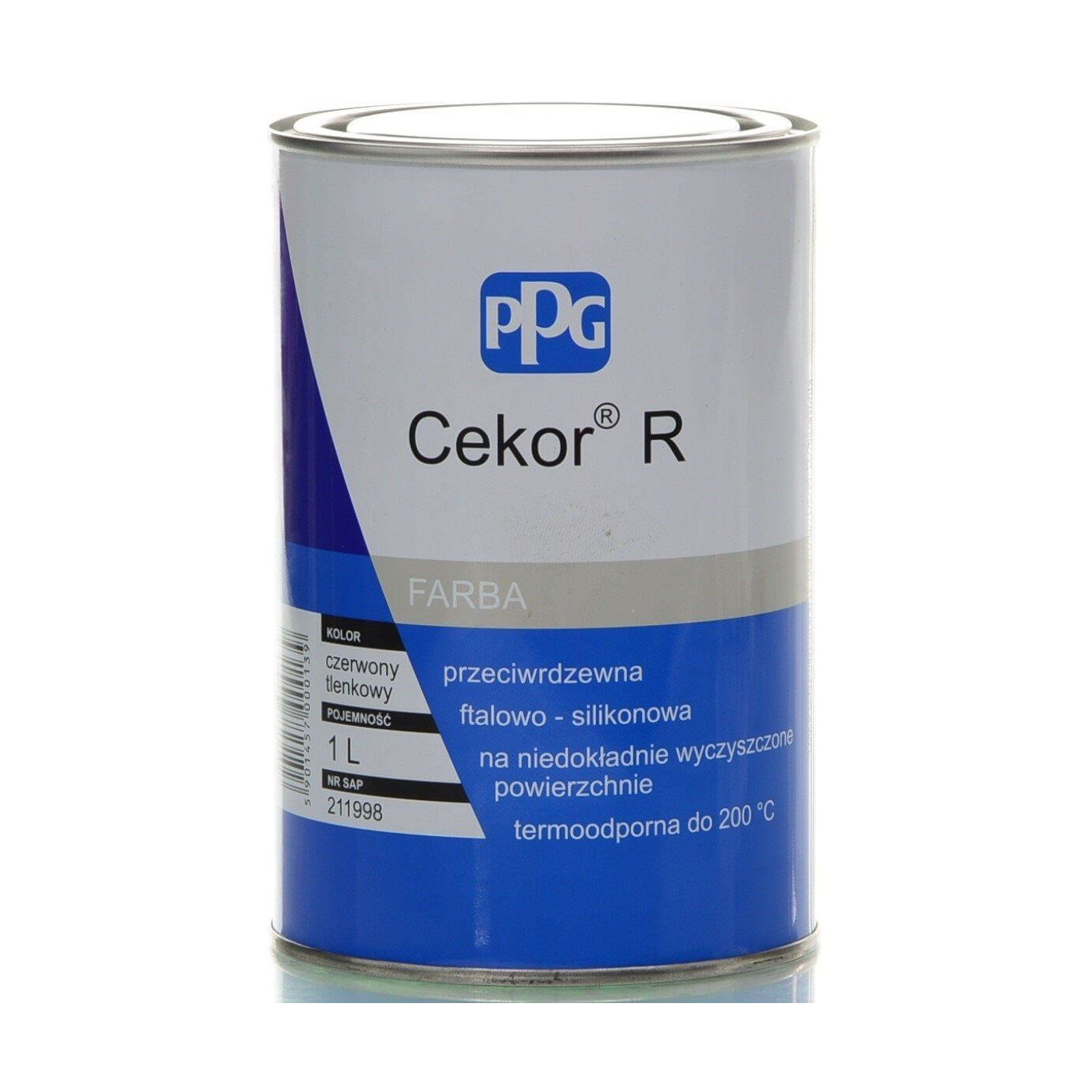 Farba Cekor R Czerwony Tlenkowy 10L Sigma Coatings Farba Cekor R Czerwony Tlenkowy 10L Sigma Coatings