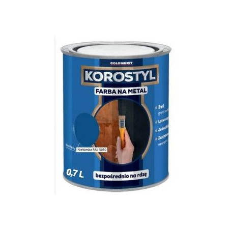 Farba Na Metal Korostyl Niebieski 5010 0,7L Goldmurit